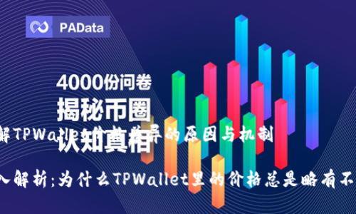 理解TPWallet价格差异的原因与机制

深入解析：为什么TPWallet里的价格总是略有不同？