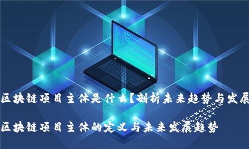 区块链项目主体是什么？剖析未来趋势与发展

区块链项目主体的定义与未来发展趋势